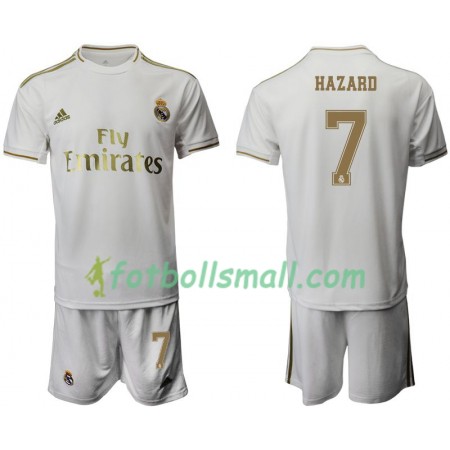 Real Madrid Fotbollströjor Eden Hazard 7 Barn Hemma tröja 2019/20 Kortärmad